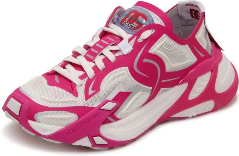 Dolce and Gabbana - Technical Fast Sneaker - Roz - Synthetisch