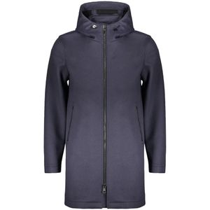Herno, Heren, Mantels, Blauw, Maat: XL Wol,