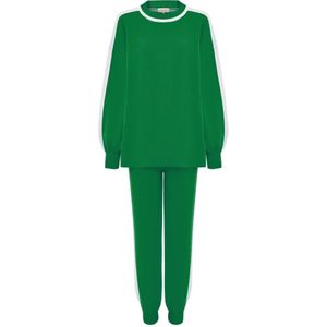 Cesare Gaspari, Dames, Jumpsuits & Playsuits, Groen, Maat: Xs/S Acryl,