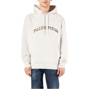Filling Pieces, Heren, Sweatshirts & Hoodies, Grijs, Maat: XL