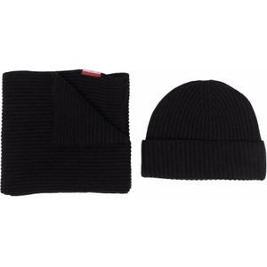 Dsquared2, Heren, Accessoires, Zwart, Maat: ONE Size Katoen,