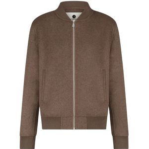 Alter Ego, Heren, Jassen, Bruin, Maat: M Wol,