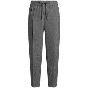 Dolce & Gabbana - Visgraatbroek - Grijs - Wol