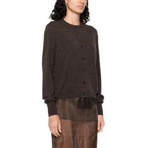 Ferragamo, Dames, Truien, Bruin, Maat: S Kasjmier,