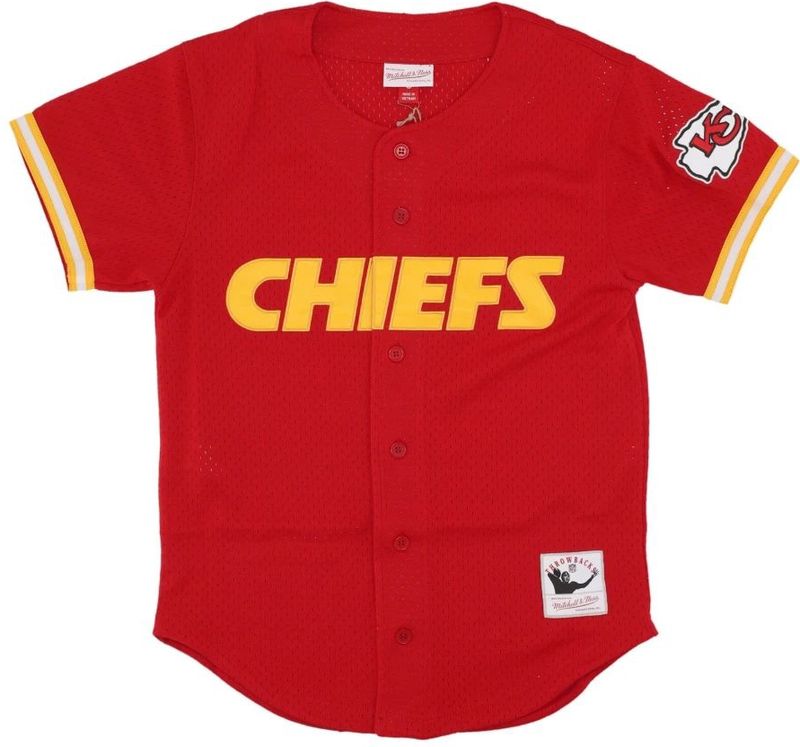 NFL-shirt Kansas City Chiefs On The Clock Button Front