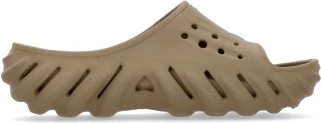 Crocs - Slippers - Groen - Rubber - Waterbestendig - Ventilatiegaten