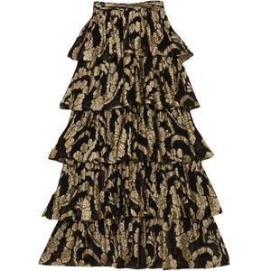 BY Timo, Dames, Rokken, Veelkleurig, Maat: M Viscose,