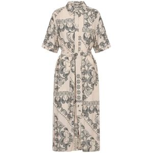 Part Two, Dames, Jurken, Veelkleurig, Maat: 4XL