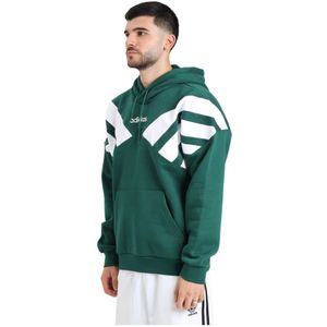 Sweatshirt - Capuchon - Sweatstof - Logoprint - Losse Pasvorm