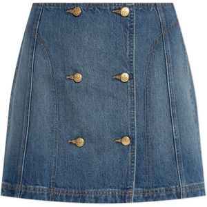 Ulla Johnson, Dames, Rokken, Blauw, Maat: 3XS Denim,