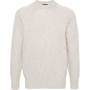 Drumohr, Heren, Truien, Beige, Maat: M Wol,