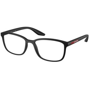 Prada, Heren, Accessoires, Zwart, Maat: 55 MM Nylon,