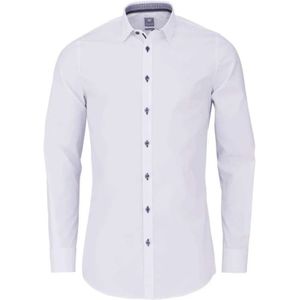 Hatico, Heren, Overhemden, Wit, Maat: XL