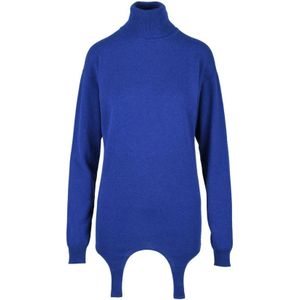 Saint Laurent, Dames, Truien, Blauw, Maat: M Kasjmier,
