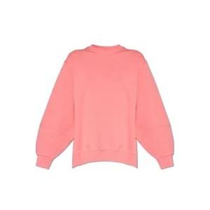 Moncler Sweatshirt met logo , Pink , Dames , Maat: S
