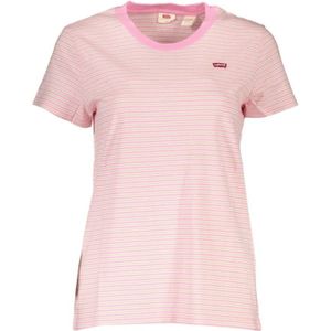 Levi's - T-shirt - Roze - Katoen