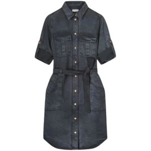 Summum Woman, Dames, Jurken, Grijs, Maat: XS