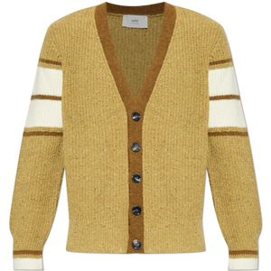 Ami Paris, Heren, Truien, Groen, Maat: XS Wol,