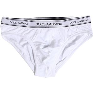 Dolce & Gabbana, Heren, Ondergoed, Wit, Maat: S Katoen,