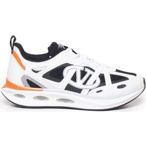 Valentino Garavani - VLogo Easy Jog Sneakers - Multicolor - Kalfsleer - Mesh