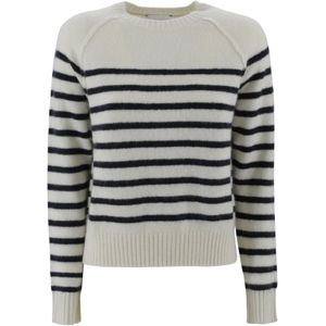 Kujten, Dames, Truien, Wit, Maat: L Kasjmier,