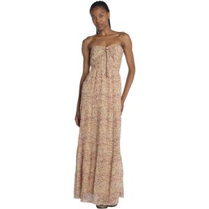 Ba&Sh, Dames, Jurken, Roze, Maat: S Viscose,