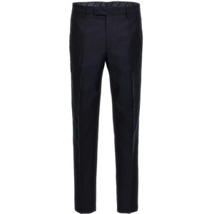 Etro, Heren, Broeken, Blauw, Maat: 2XL Katoen,