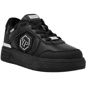 Philipp Plein, unisex, Schoenen, Zwart, Maat: 38 EU Leer,