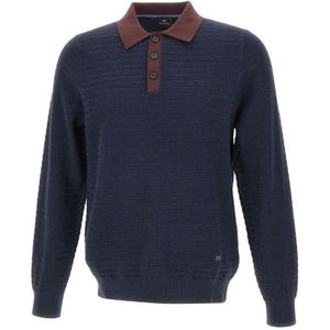Paul Smith, Heren, Truien, Blauw, Maat: L Katoen,