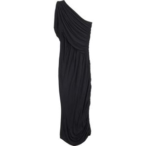 Rick Owens, Dames, Jurken, Zwart, Maat: 2XS Viscose,