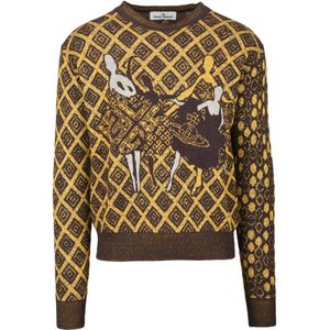 Vivienne Westwood, Heren, Truien, Veelkleurig, Maat: M Katoen,