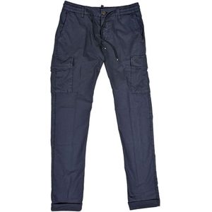 Mason's, Heren, Broeken, Blauw, Maat: M Katoen,