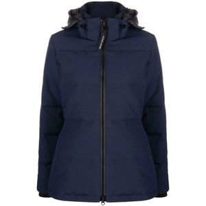 Canada Goose, Dames, Jassen, Blauw, Maat: XS