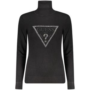 Guess - Melanie Triangle Logo - Trui - Zwart