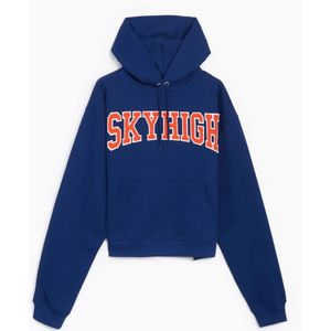 SKY High Farm, Heren, Sweatshirts & Hoodies, Blauw, Maat: L Katoen,
