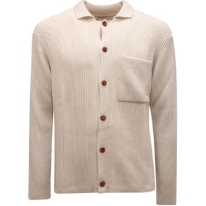 Eleventy, Heren, Truien, Wit, Maat: M Wol,