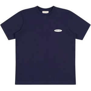 Bram's Fruit, Heren, Tops, Blauw, Maat: S Katoen,