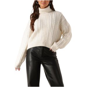 Est'Seven, Dames, Truien, Beige, Maat: L