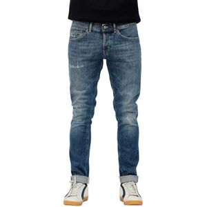 Dondup, Heren, Jeans, Blauw, Maat: W34