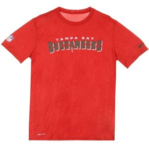 Nike, Heren, Tops, Rood, Maat: XL Poliester,