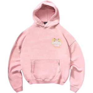 Represent, Heren, Sweatshirts & Hoodies, Roze, Maat: M Katoen,