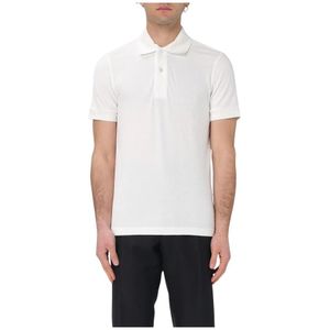 Tom Ford, Heren, Tops, Wit, Maat: XL Katoen,