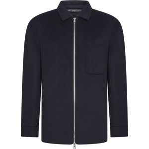 Low Brand, Heren, Jassen, Blauw, Maat: L Wol,