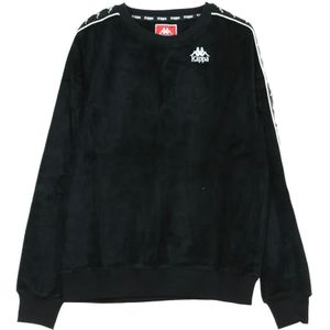 Kappa, Heren, Sweatshirts & Hoodies, Zwart, Maat: L Katoen,