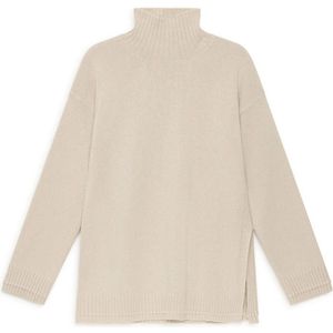 Maliparmi, Dames, Truien, Beige, Maat: XS Kasjmier,