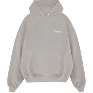 Represent, Heren, Sweatshirts & Hoodies, Grijs, Maat: M Katoen,