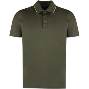 Paul & Shark, Heren, Tops, Groen, Maat: L Katoen,