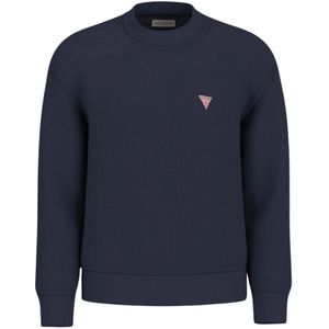 Guess, Heren, Truien, Blauw, Maat: S Katoen,