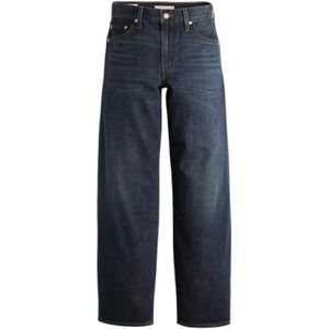 Levi's, Dames, Jeans, Blauw, Maat: W26 L32 Katoen,