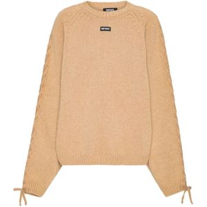 Rotate Birger Christensen, Dames, Truien, Bruin, Maat: S Wol,